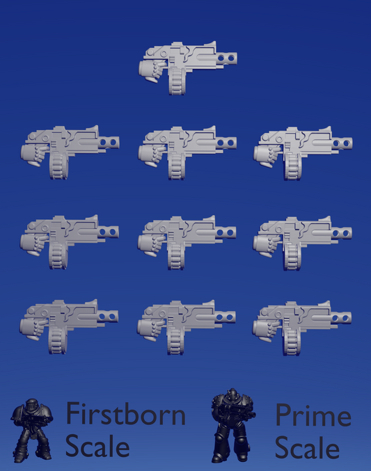 LoTD Rifles x 10 ~ Helforged Minis image 0