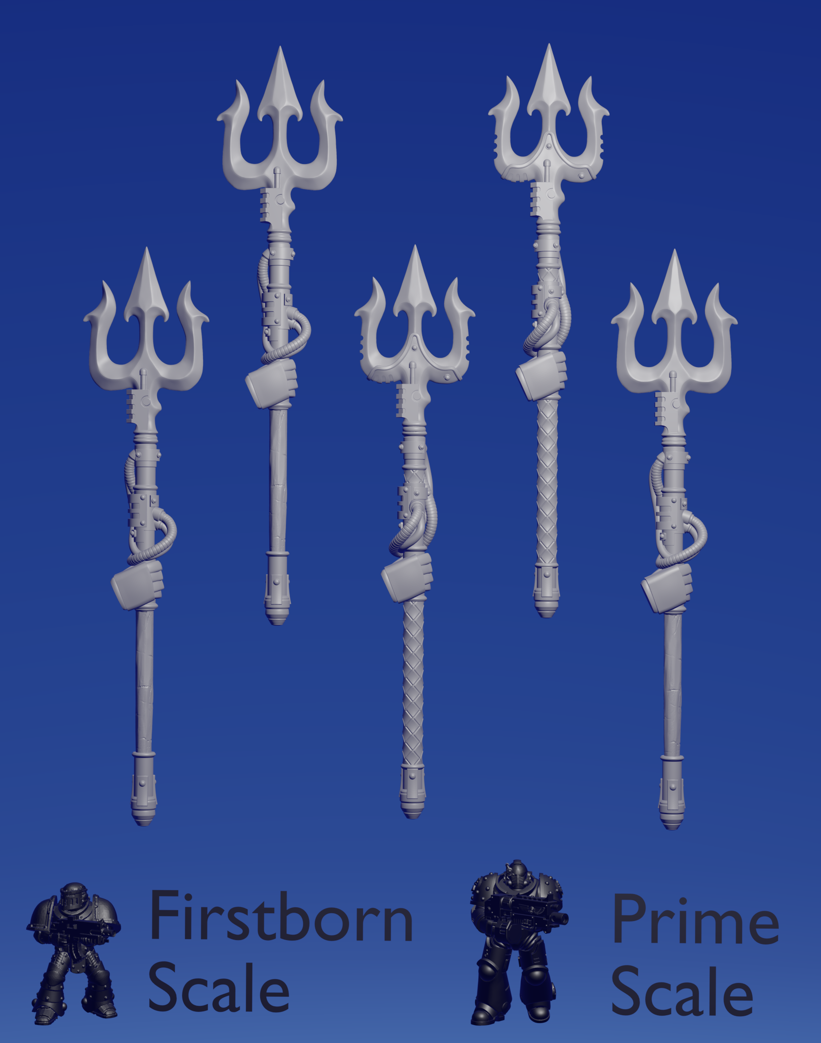 Power Trident :right hand: x 5 ~  Marta Punkgirl image 0