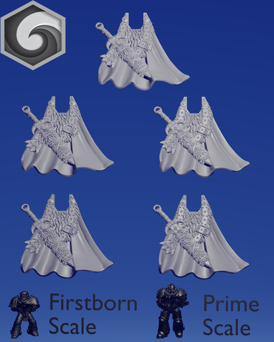 Primal Hound Cloak D x 5 ~  Greytide Studio image 0