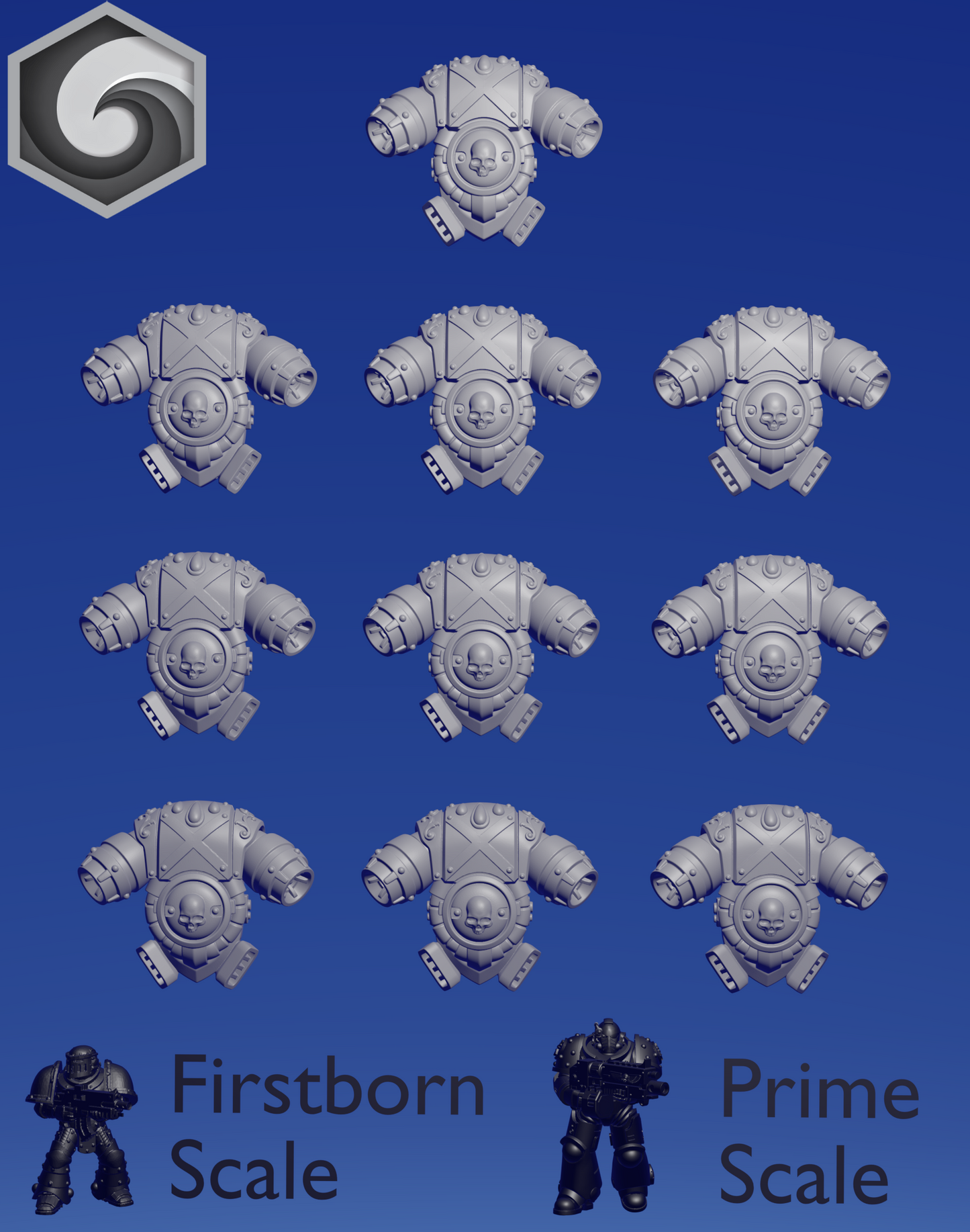 Crimson Lords Backpack D x 10 ~ Greytide Studio image 0