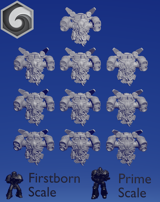 Primal Hound Jumppack D x 10 ~  Greytide Studio image 0