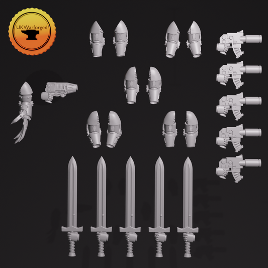 M6 Assault Arms - powersword ~  Helforged Minis image 0