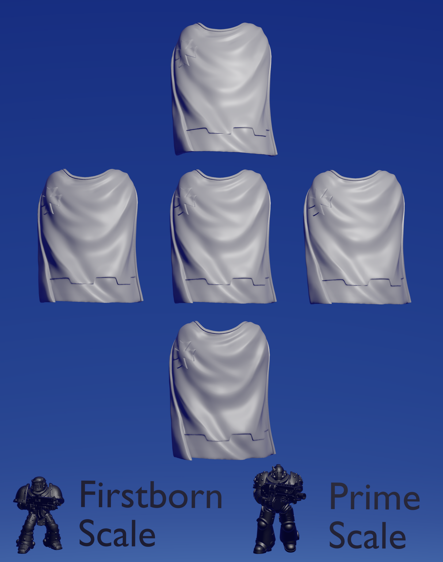 Templar Knight Cloak x 5 ~ Hydra Workshop image 0