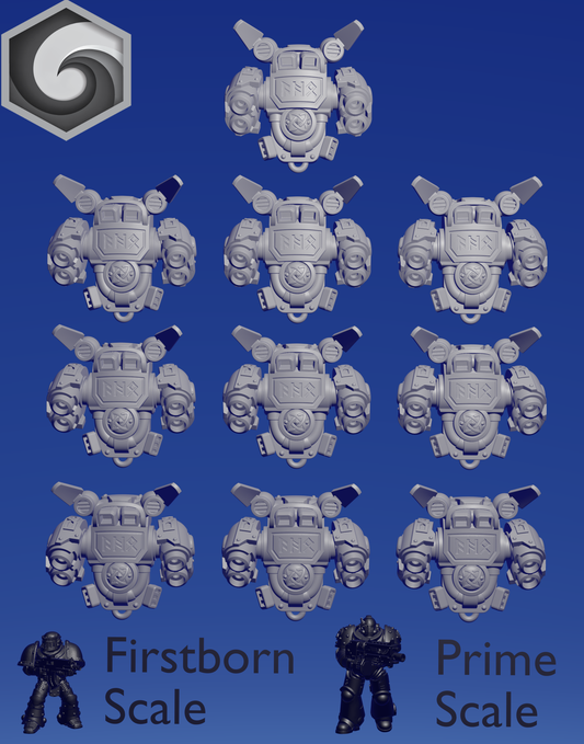 Primal Hound Jumppack C x 10 ~  Greytide Studio image 0