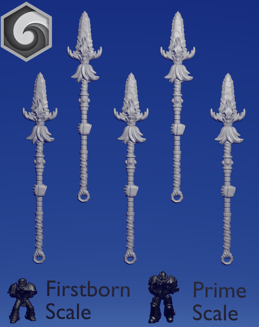 Primal Hound Left Spear B x 5 ~  Greytide Studio image 0