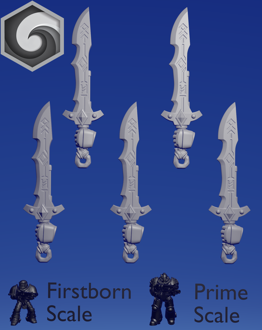 Primal Hound Left Sword E x 5 ~  Greytide Studio image 0