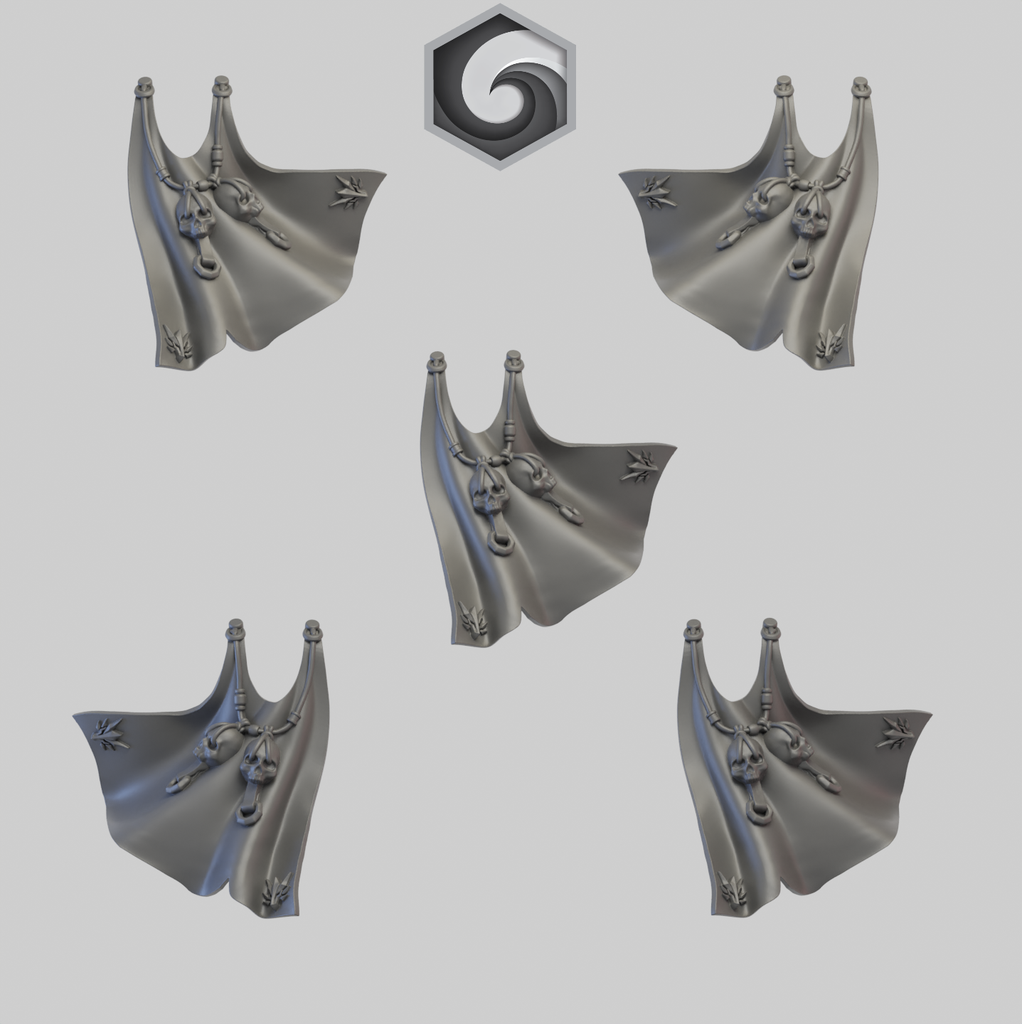 Anvil Warden Cloak C x 5 ~ Greytide Studio