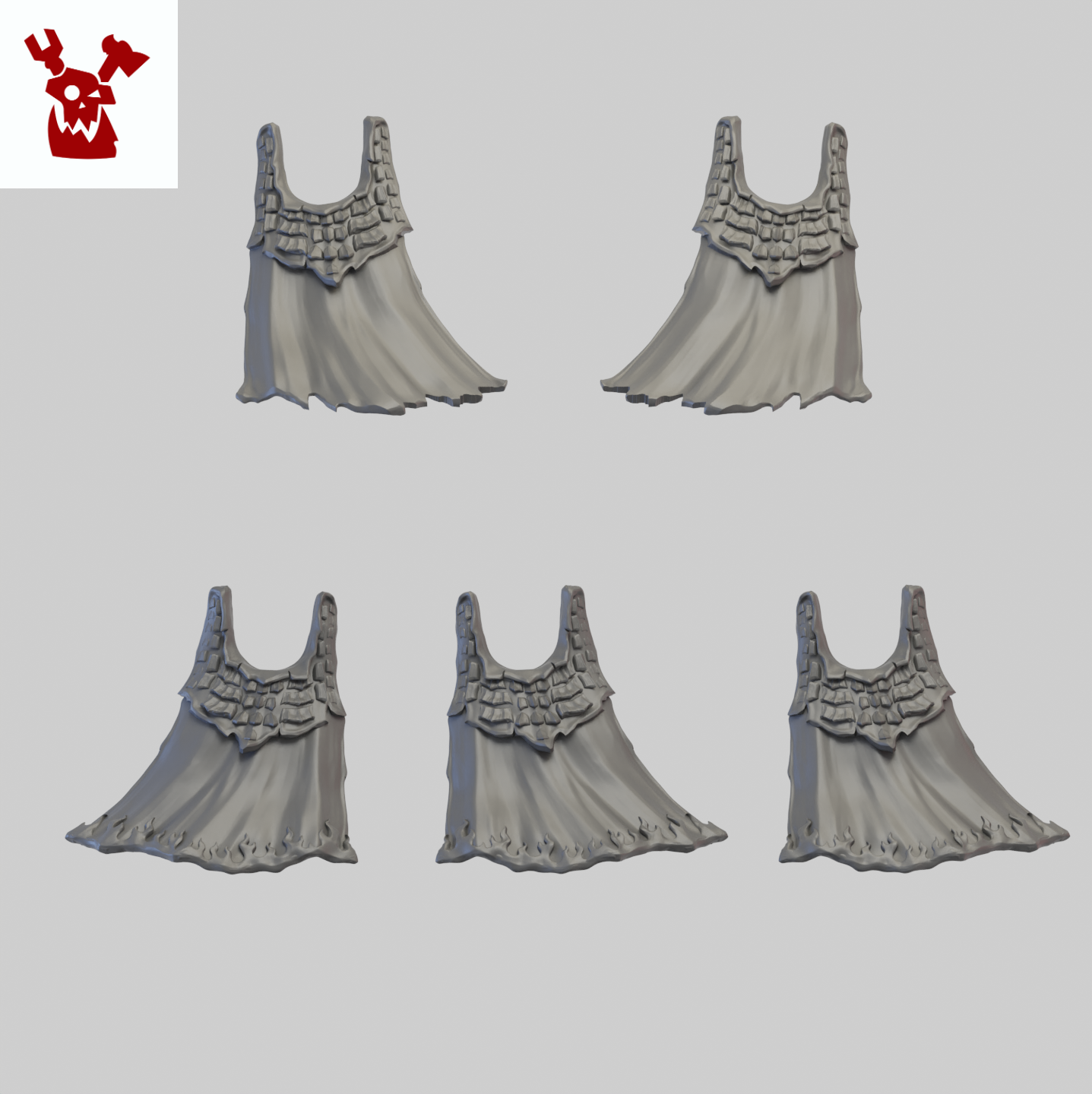 Fire Dragon Cloak x 5