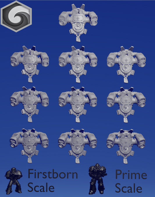 Primal Hound Jumppack A x 10 ~  Greytide Studio image 0