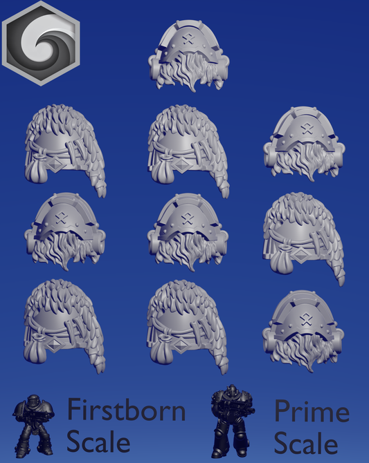 Primal Hound Shoulderpad C x 10 ~  Greytide Studio image 0