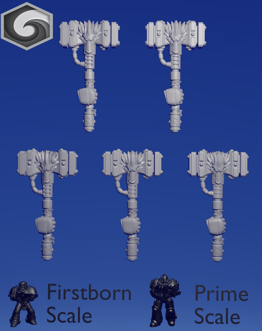 Primal Hound Right Hammer A x 5 ~  Greytide Studio image 0