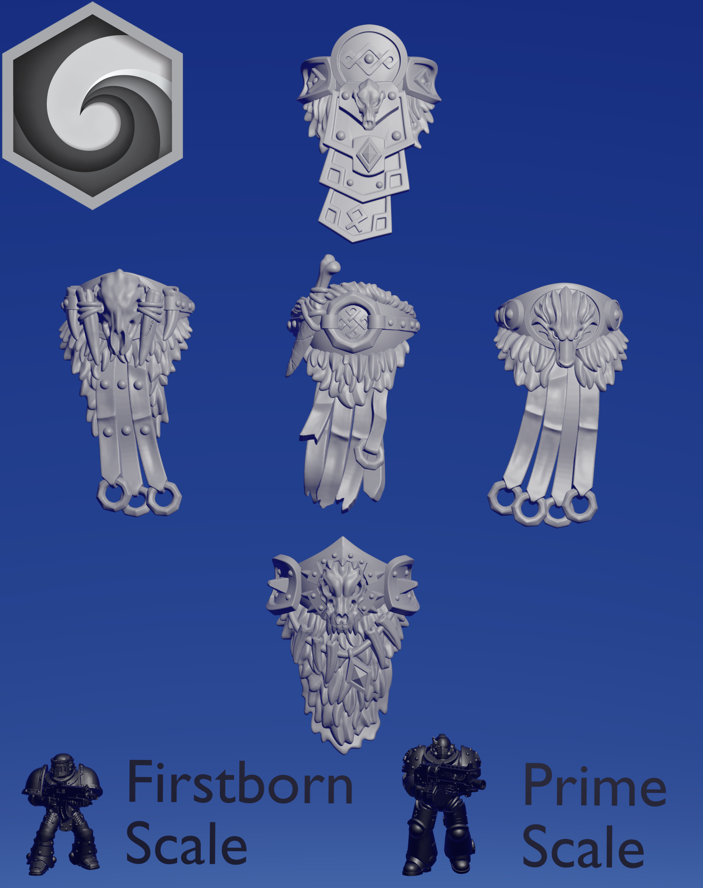 Primal Hound Loincloth A x 5 ~ Greytide Studio image 0