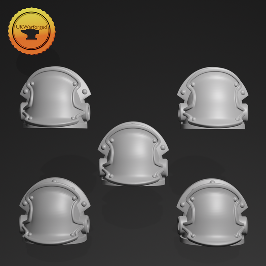 Heavy Armour - Terminator Shoulderpad I x 5 ~  Greytide Studio image 0