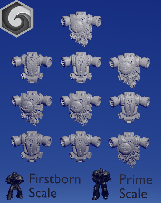 Primal Hound Backpack A x 10 ~  Greytide Studio image 0