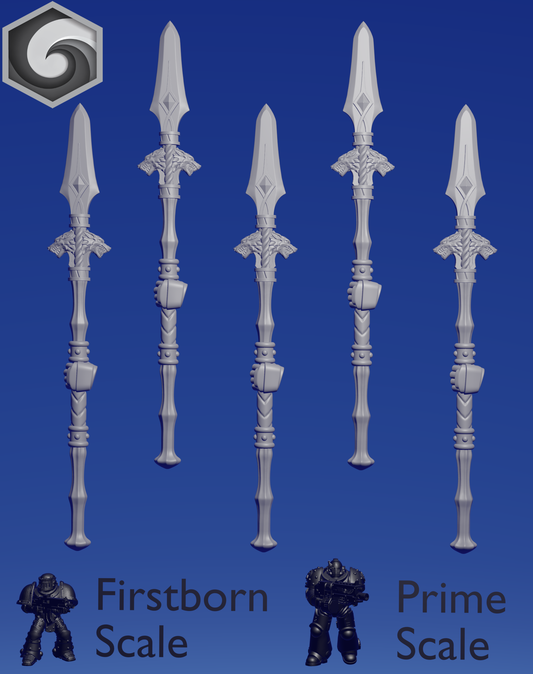 Primal Hound Left Spear D x 5 ~  Greytide Studio image 0