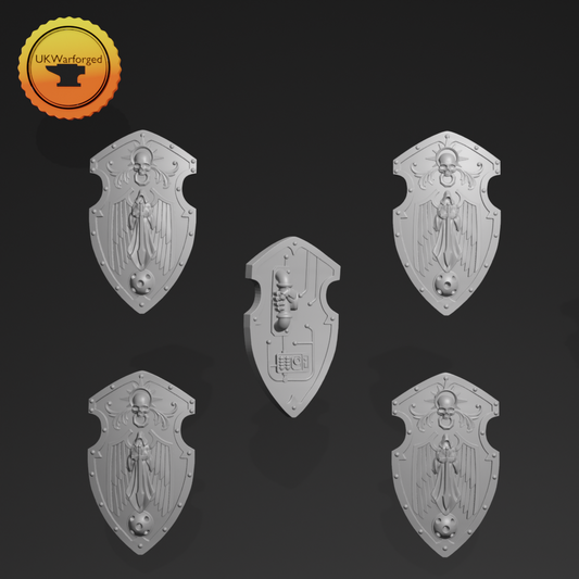 Heavy Armour - Terminator Shield B x 5 ~  Greytide Studio image 0