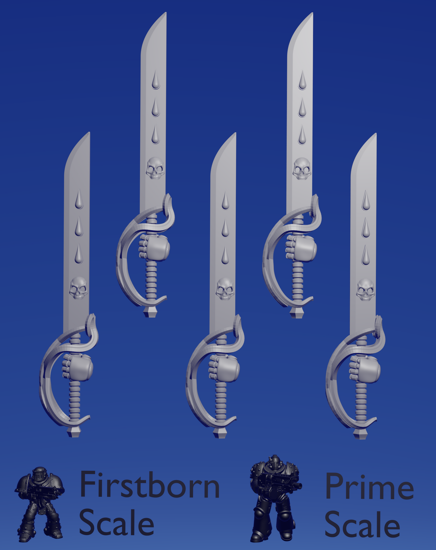 Blood Knight Power Sword B :left hand: x 5 ~ Riconeid image 0