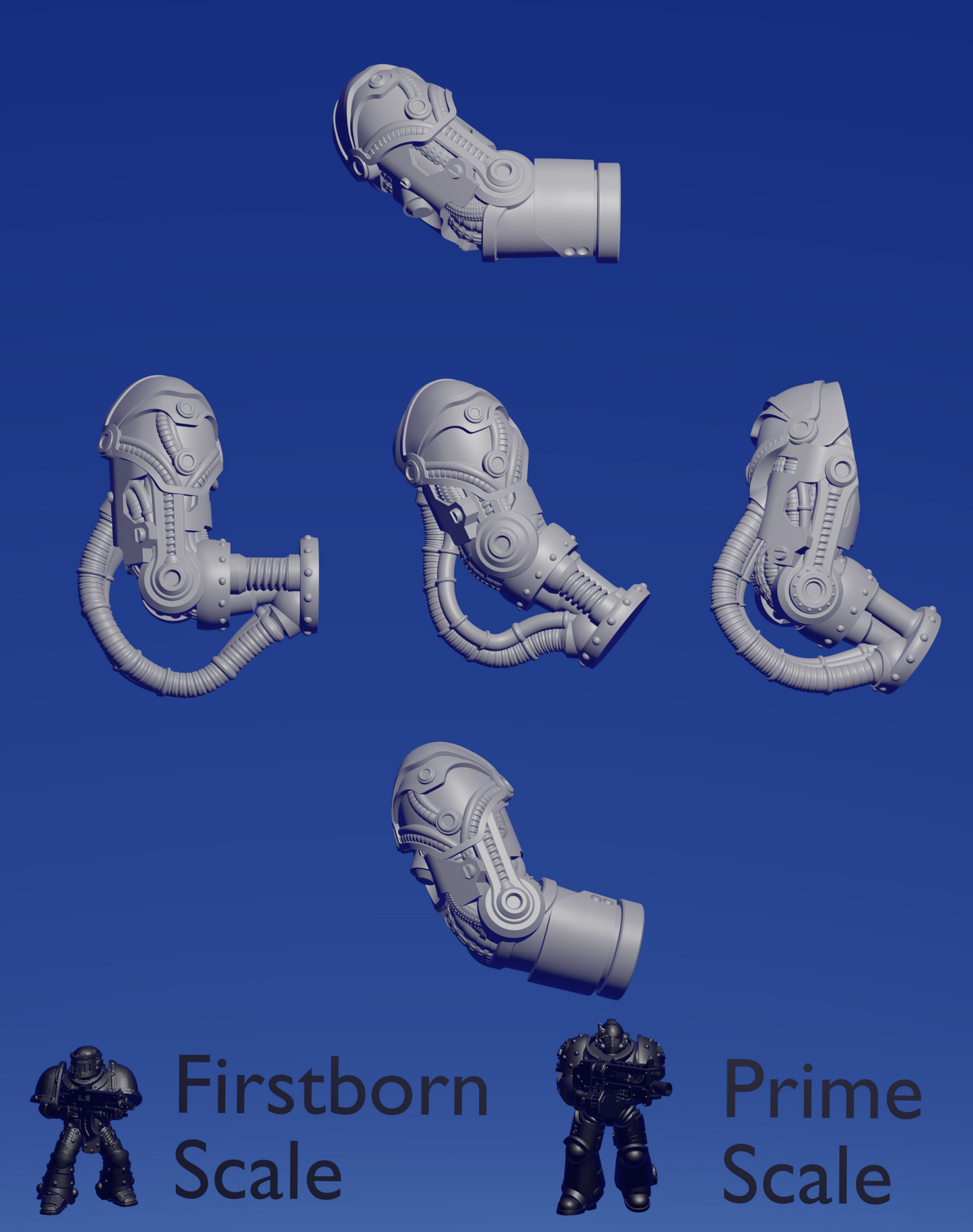 Right Bionic Arm x 5 ~ Marta Punkgirl image 0