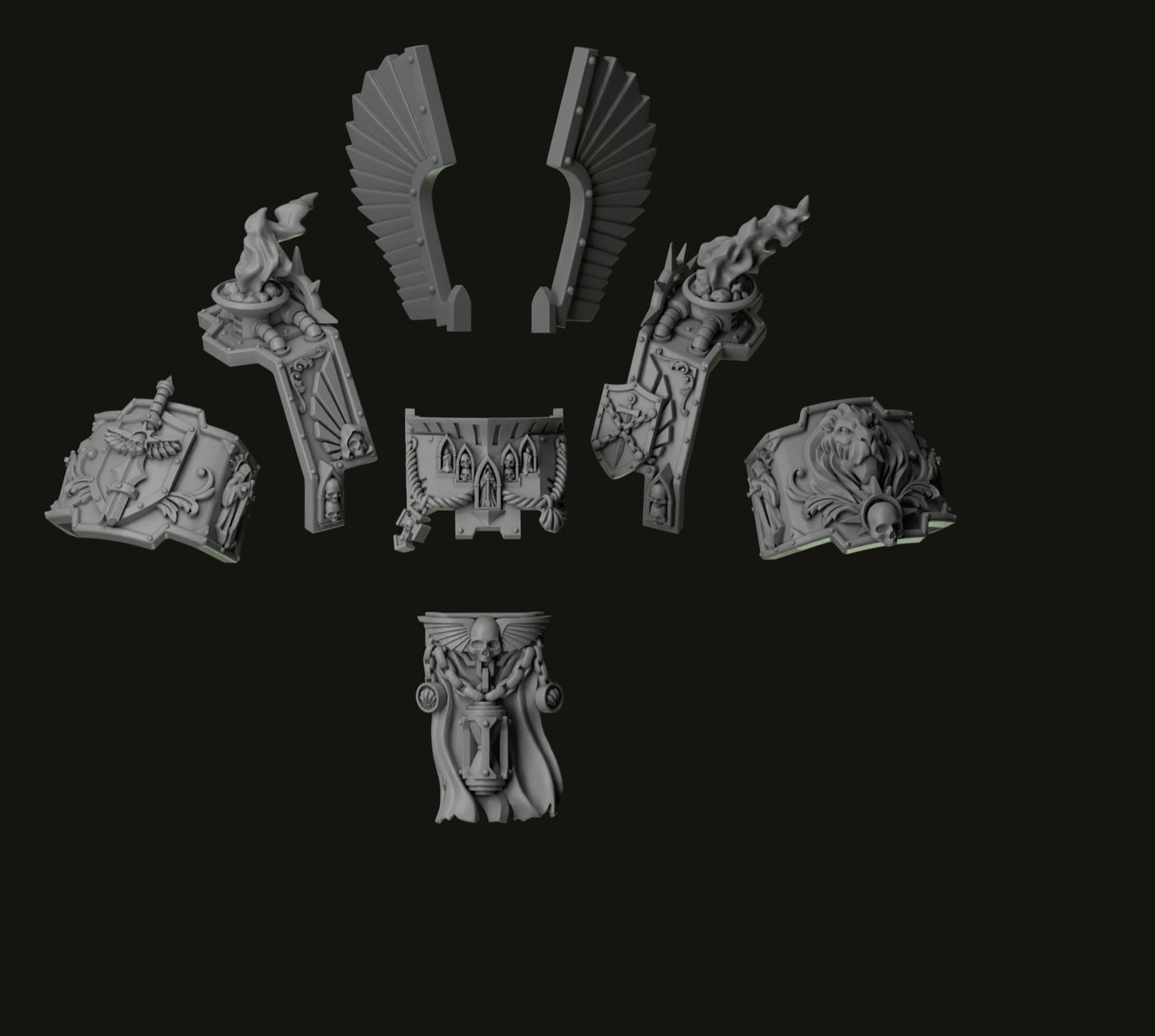 Dark Knight Dreadnought Upgrade Kit ~ Greytide Studio image 0