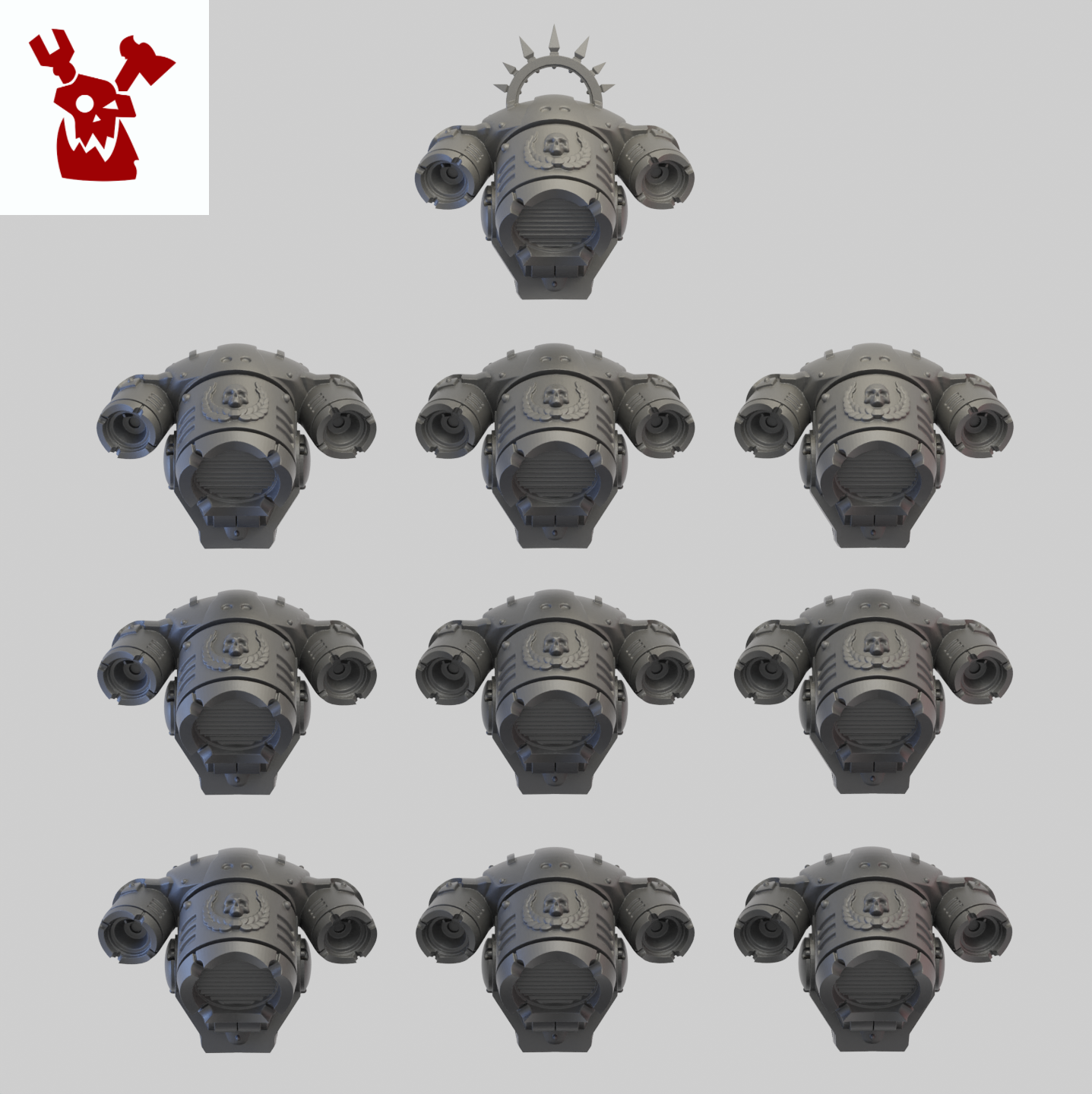 Legio Prima Victrix Jump Pack x 10