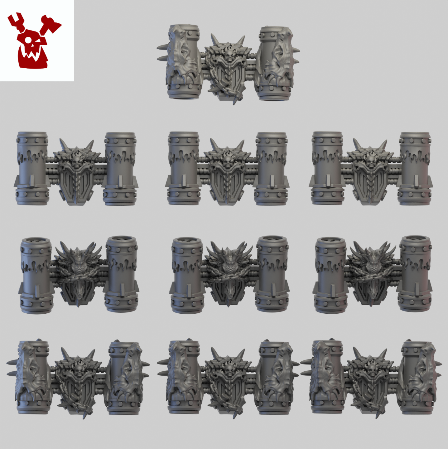 Fire Dragon Jump Pack x 10