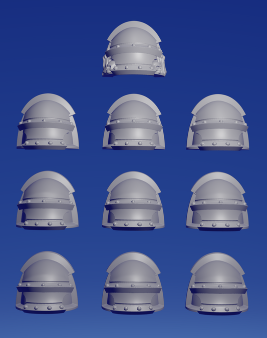 Shoulderpad E x 10 ~  Greytide Studio