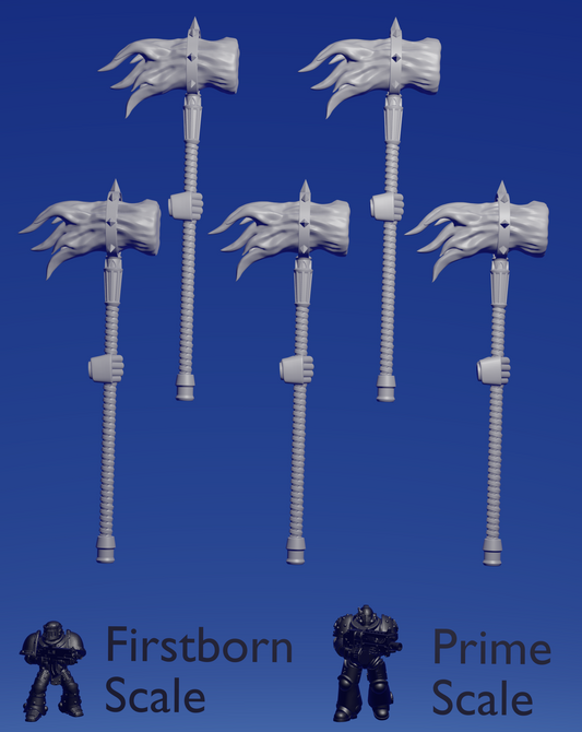 Flaming Power Hammer :right hand: x 5 ~  Hydra Workshop image 0
