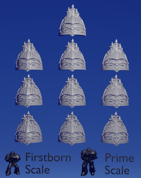 Knightly Shoulderpad C x 10 ~  Marta Punkgirl image 0