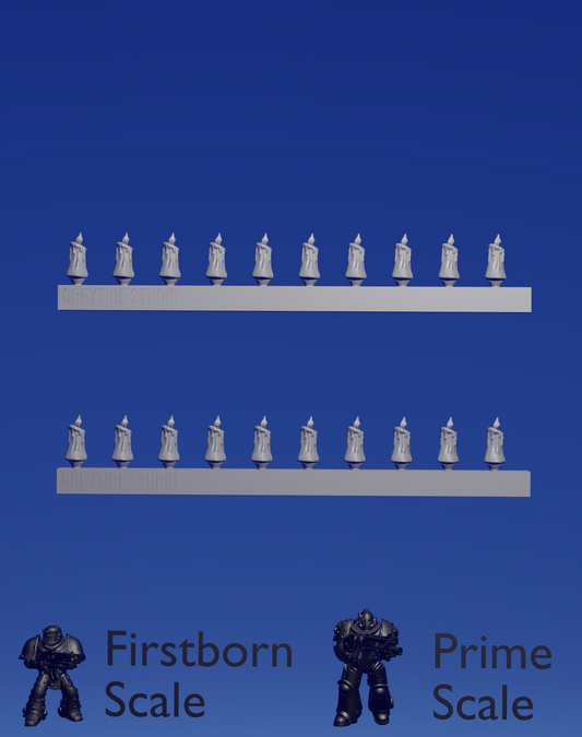 Decorative Candles B x 20 ~  Greytide Studio image 0