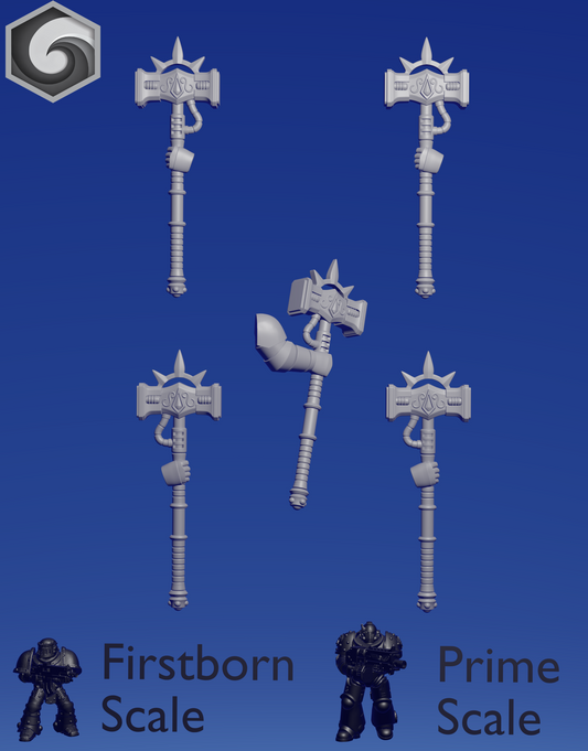 Crimson Lords Large Thunder Hammer  x 5 ~  Greytide Studio image 1