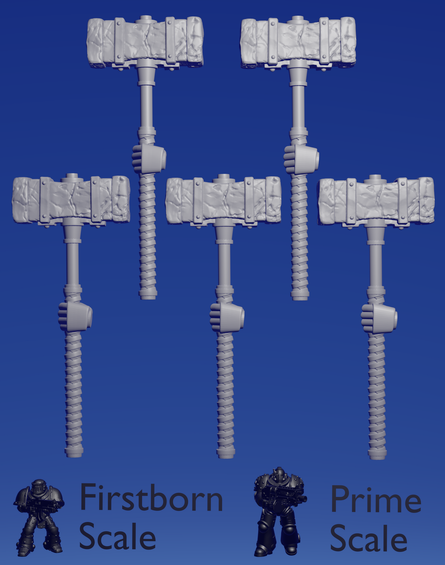 Stone Power Hammer :left hand: x 5 ~  Hydra Workshop image 0