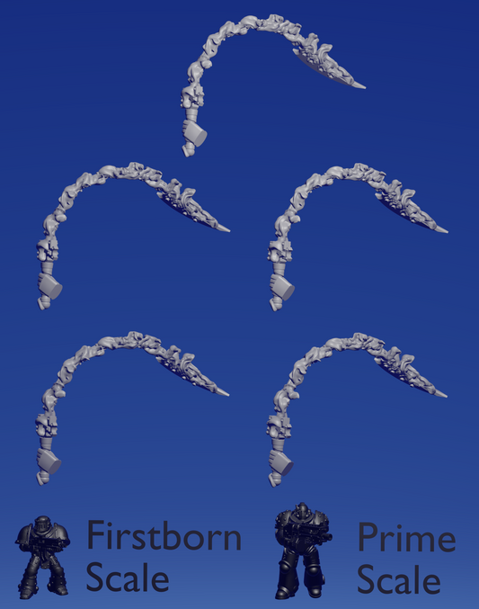 Flame Whip :left hand: x 5 ~  Marta Punkgirl image 0