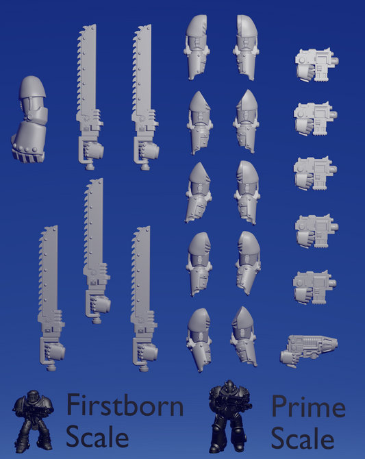 M4 Assault Arms - chainsword ~  Helforged Minis image 0
