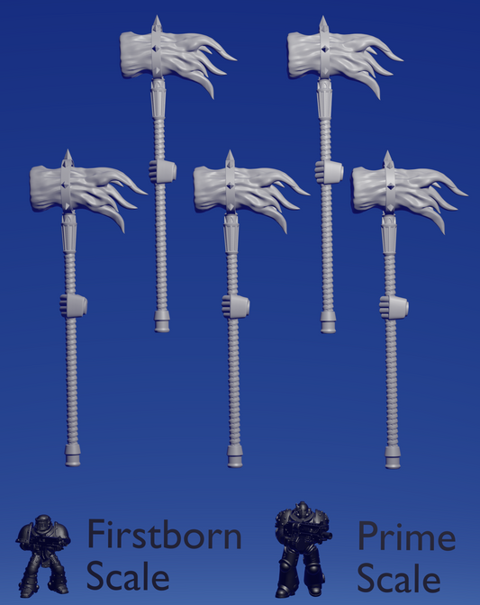 Flaming Power Hammer :left hand: x 5 ~  Hydra Workshop image 0