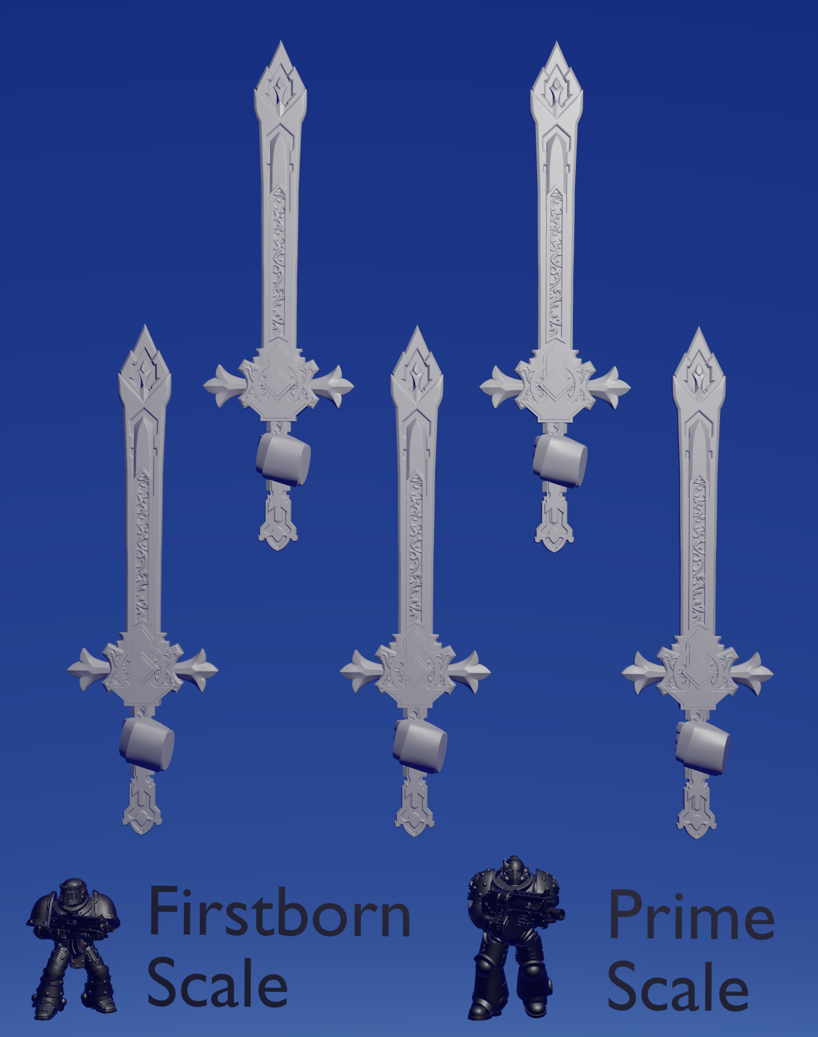 Knightly Sword A :left hand: x 5 ~  Marta Punkgirl image 0