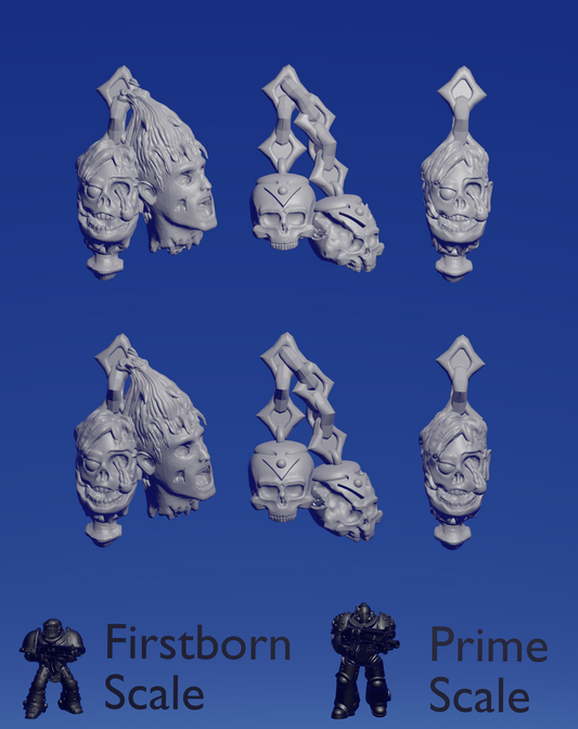 Grisly Trophies x 6 ~  Helforged Minis image 0