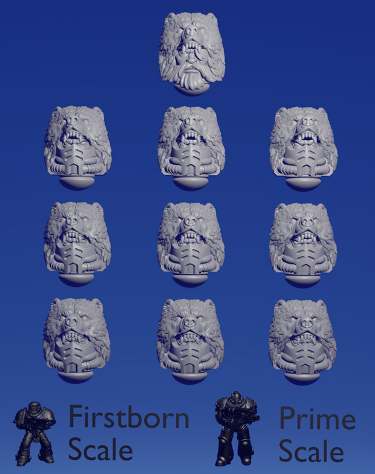 Bear Company Helmet x 10 ~  Greytide Studio image 0