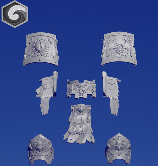 Crimson Lords Dreadnought Upgrade Kit ~  Greytide Studio image 0