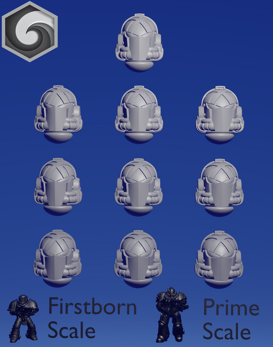 Crimson Lords Helmet N x 10 ~  Greytide Studio image 0