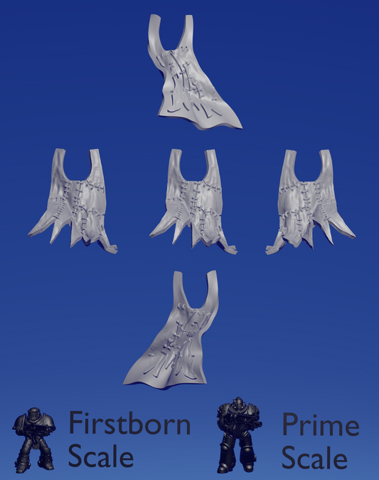 Cloak of Skin x 5 ~  Helforged Minis image 0