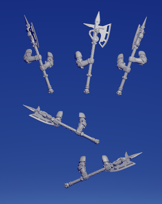 Two-handed power axe x 5 ~  Greytide Studio