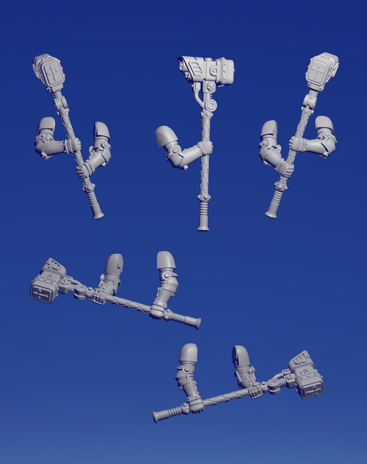 Two-handed thunder hammer x 5 ~  Greytide Studio
