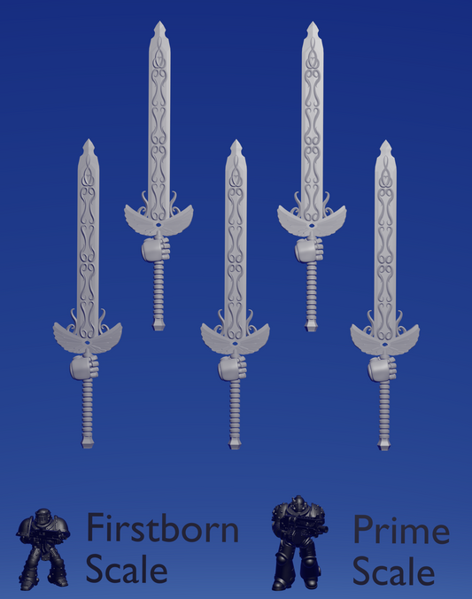 Blood Knight Power Sword A :right hand: x 5 ~  Riconeid image 0