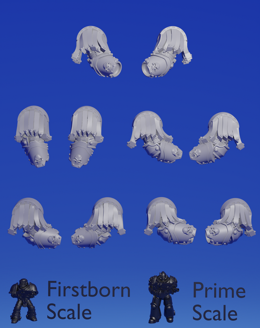 Heavy Armour - arms x 10 ~  Helforged Minis image 0