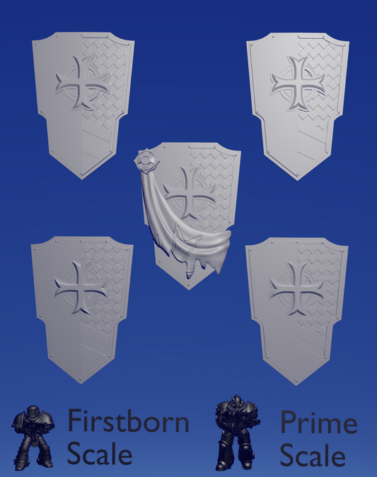 Templar Knight Storm Shield A ~  Hydra Workshop image 0