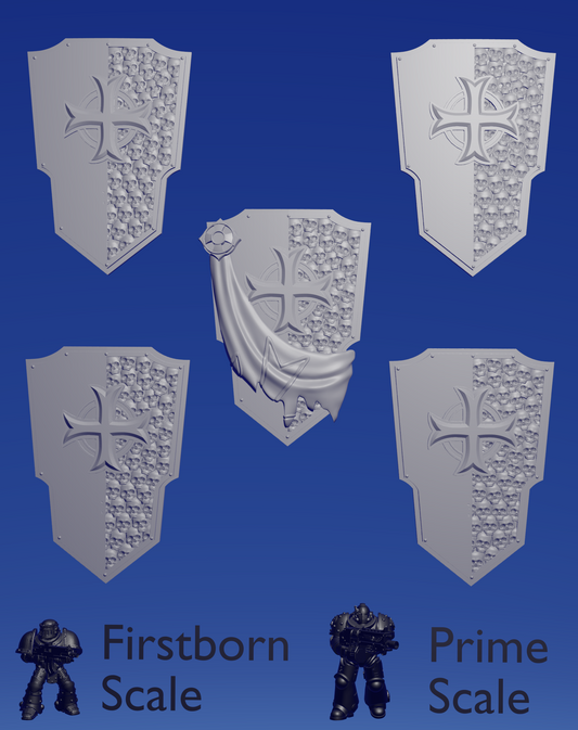 Templar Knight Storm Shield B ~  Hydra Workshop image 0