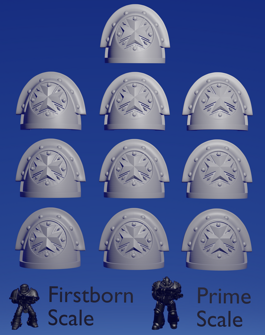 Templar Knight Shoulderpad C x 10 ~  Riconeid image 0