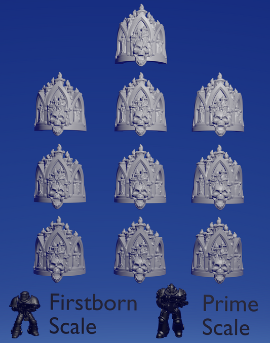 Knightly Shoulderpad F x 10 ~  Marta Punkgirl image 0