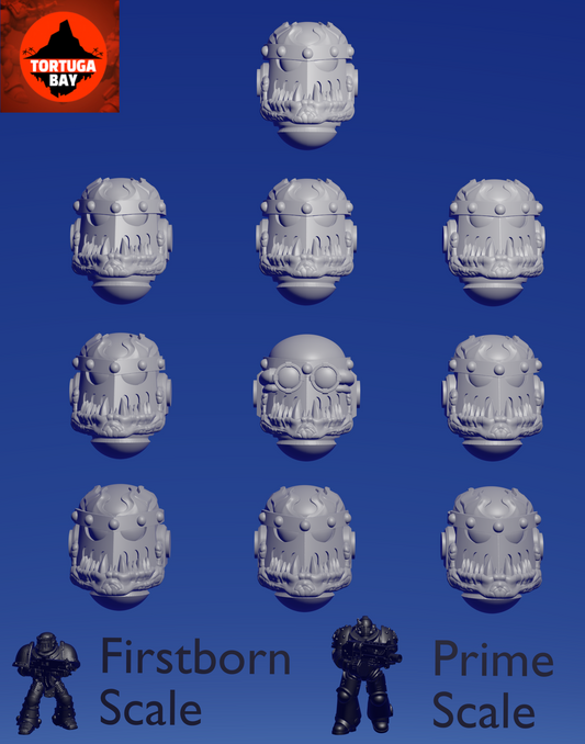 Flame Knight Helmet B x 10 ~  Tortuga Bay image 0