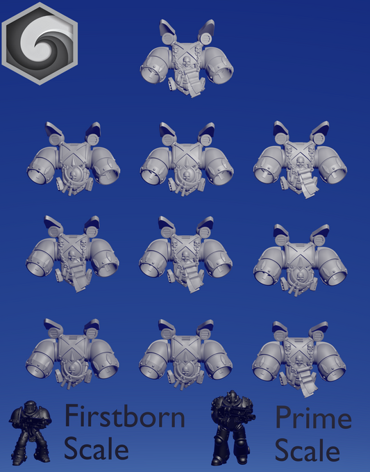 Crimson Lords Jump Pack B x 10 ~  Greytide Studio image 0
